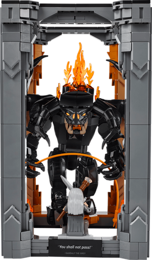 Lego Balrog Book Nook cover
