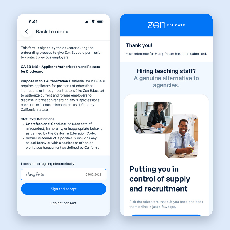 Referrals and the share sheet